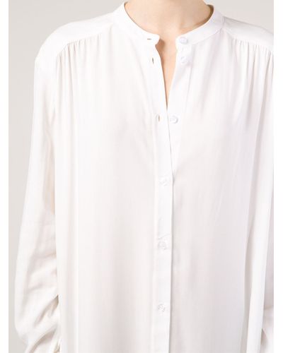 Rodebjer Long Shirt Dress in White | Lyst
