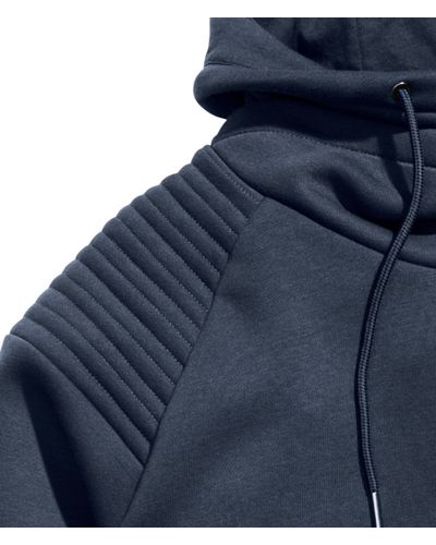 funnel collar sweatshirt