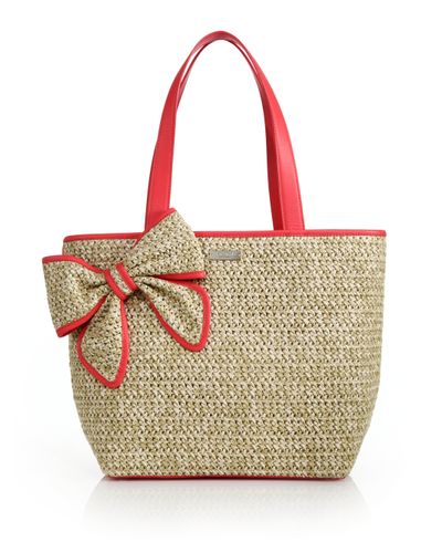kate spade red bow purse