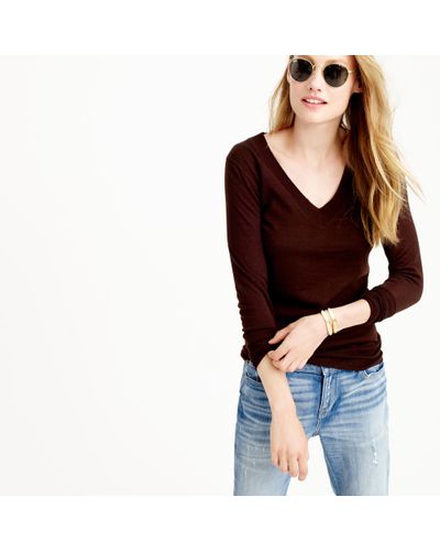 j crew v neck