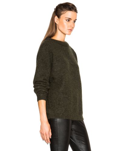 acne dramatic mohair sweater