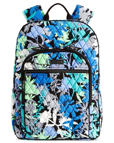 vera bradley backpack navy blue
