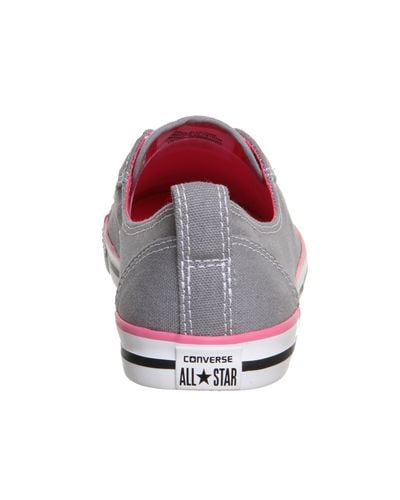 converse ballet grey