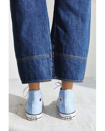 Converse Chuck Taylor All Star Seasonal High Top Sneaker in Sky ... Converse Chuck Taylor All Star Seasonal High Top Sneaker in Sky ...