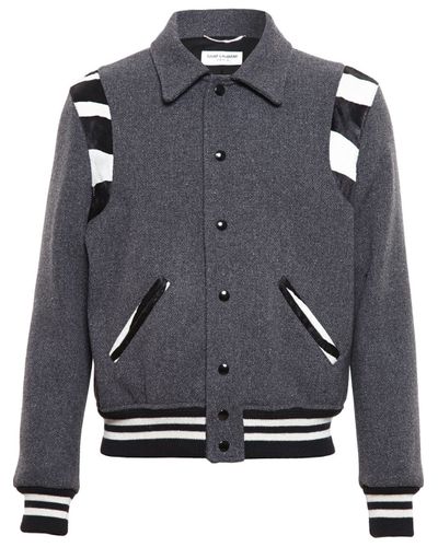 saint laurent zebra coat