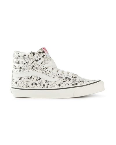 snoopy vans high tops