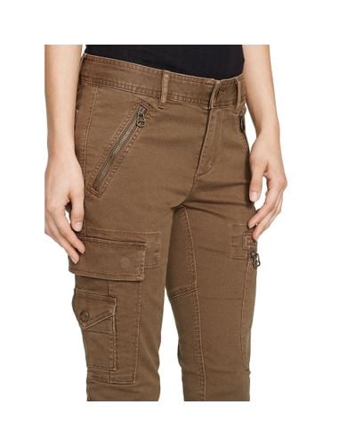 ralph lauren brown cargo pants womens