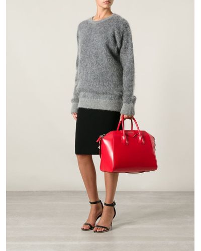 givenchy red medium antigona