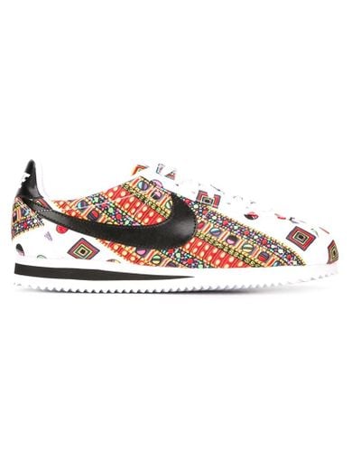 nike cortez multicolor