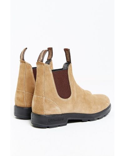 brown suede blundstone