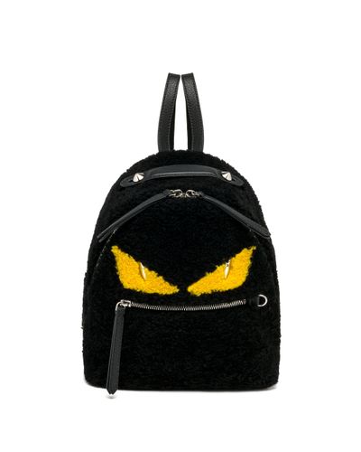 fendi mini monster backpack