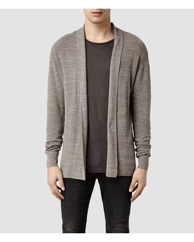 all saints mens cardigan