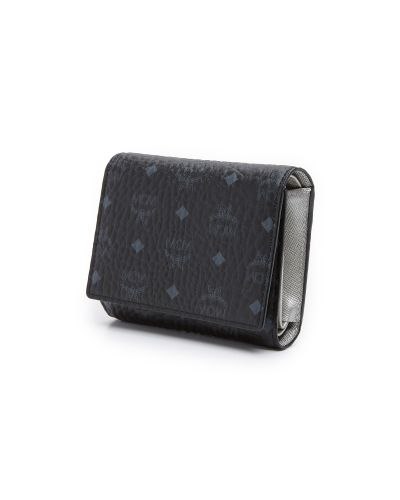 mcm three fold wallet