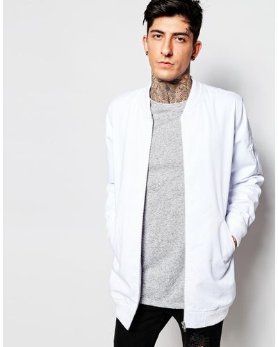 longline baseball jacket