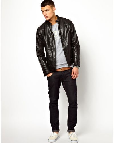 g star leather jacket