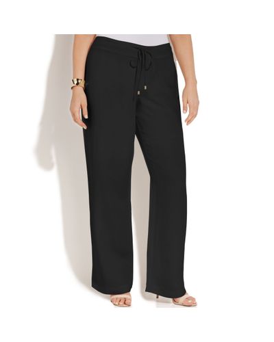 calvin klein linen pants