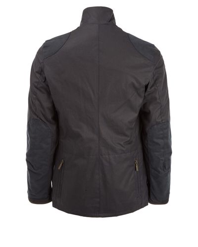 barbour commander jacket navy