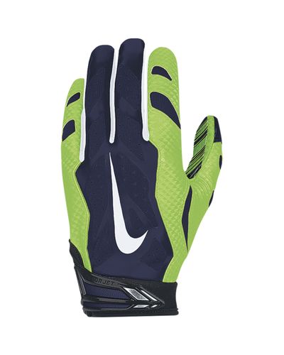 Nike Seattle Seahawks 30 Vapor Jet Gloves in Black for Men - Lyst