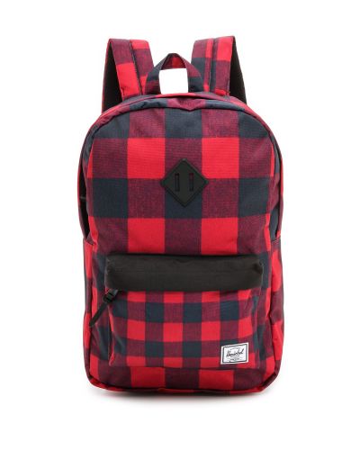 buffalo check backpack