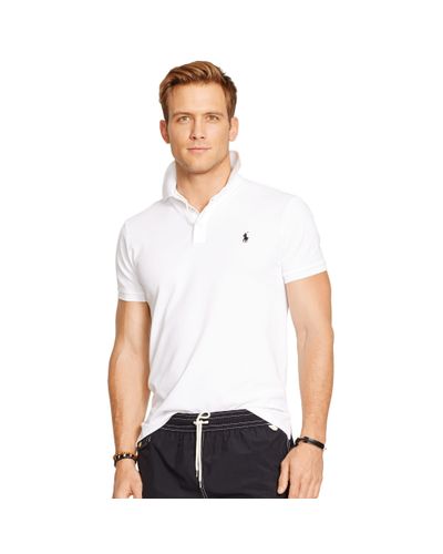 pima stretch mesh polo