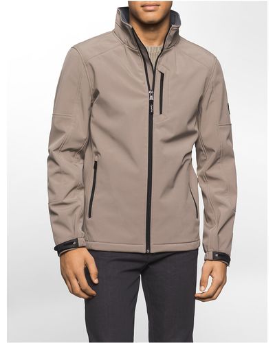 fleece lined shell jacket