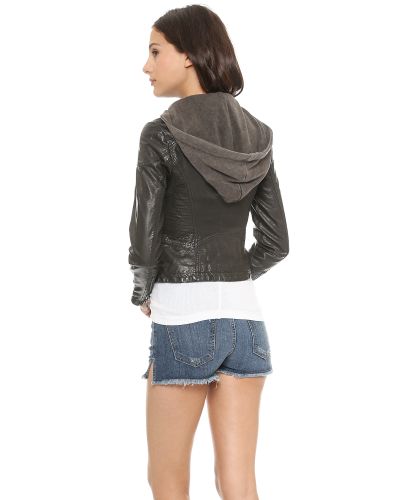 free people vegan leather moto jacket