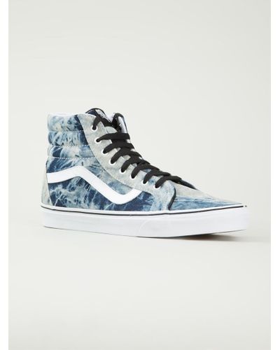 mens vans tie dye shoes