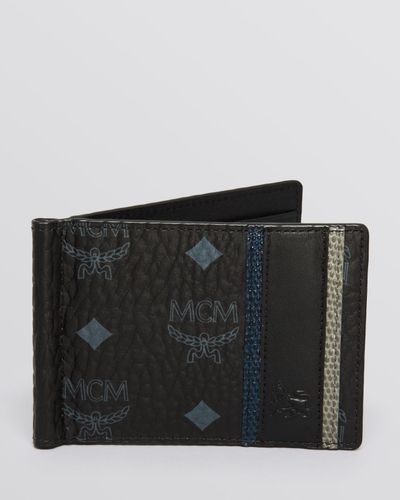 mcm men's wallet with clip