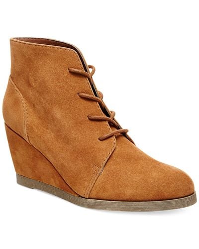 madden girl tan booties