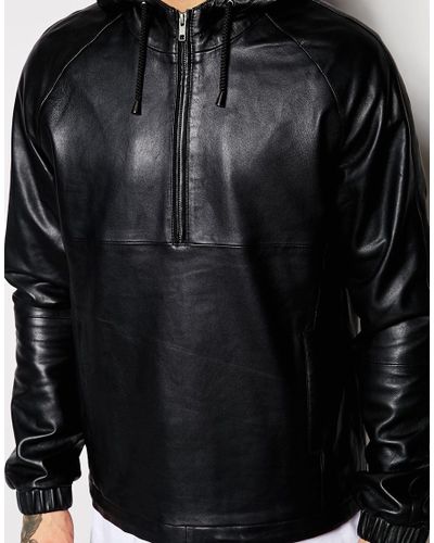 mens pullover jacket with hood