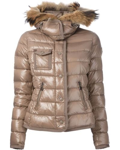 Moncler Armoise Jacket in Brown - Lyst