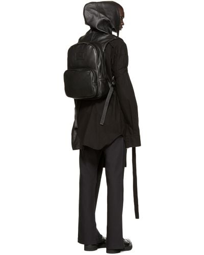 backpack with a hood