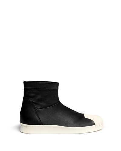 Rick Owens X Adidas 'superstar' Stretch 