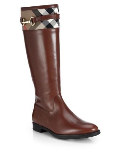 burberry high boots