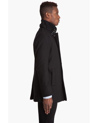 G-Star RAW Decoy Wool Garber Trench Coat in Black for Men - Lyst