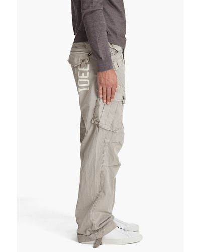G-Star RAW Rovic Loose Cargo Pants in Silver (White) for Men - Lyst