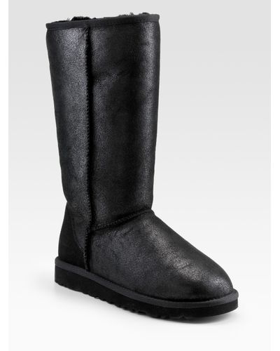long black uggs