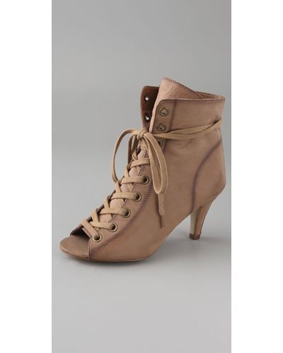 ash lynne leather booties