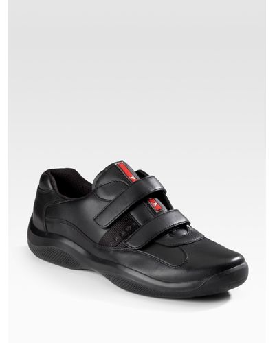 prada strap trainers