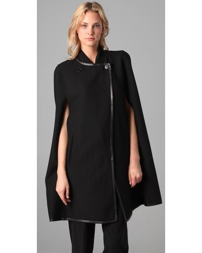 dkny cape jacket