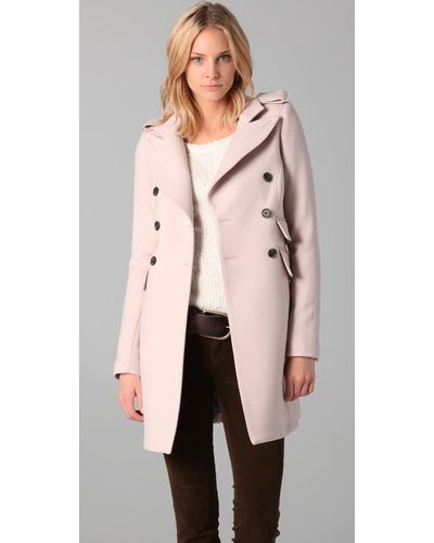 smythe wool coat