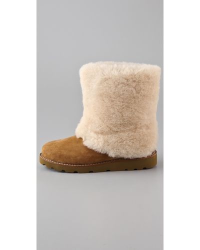 UGG Maylin - Chestnut Shearling Boot in Brown - Lyst