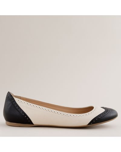 oxford ballerina flats
