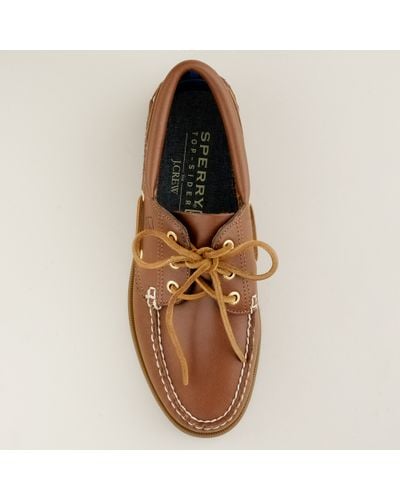 J.Crew Sperry Top-sider® For J.crew Authentic Original 3-eyelet Boat Shoes - Brown