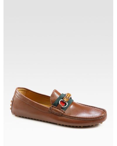 gucci driving loafers mens