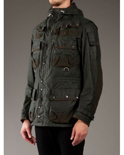 barbour military jacket