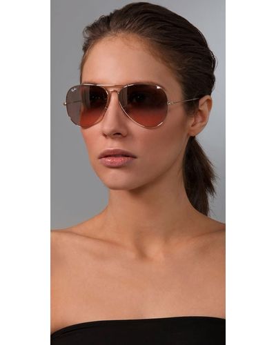 oversized ray ban aviators