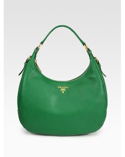 prada green handbag