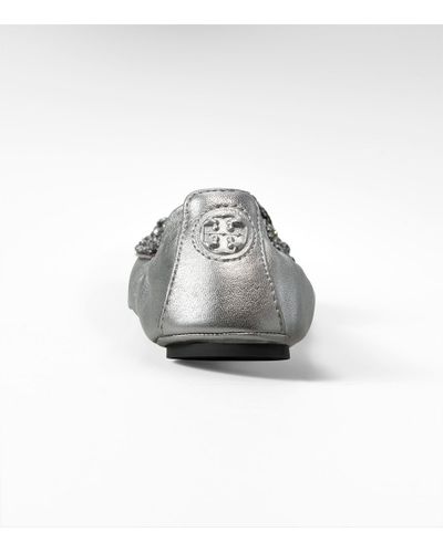 eddie metallic ballet flat