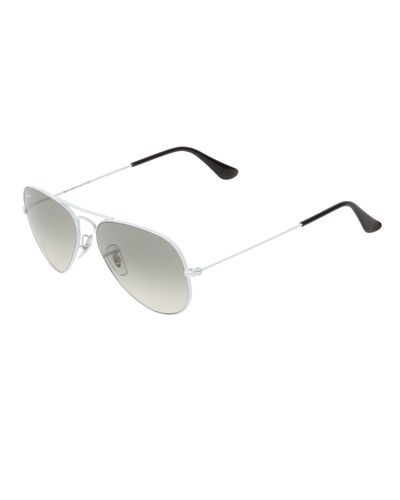 white aviator glasses